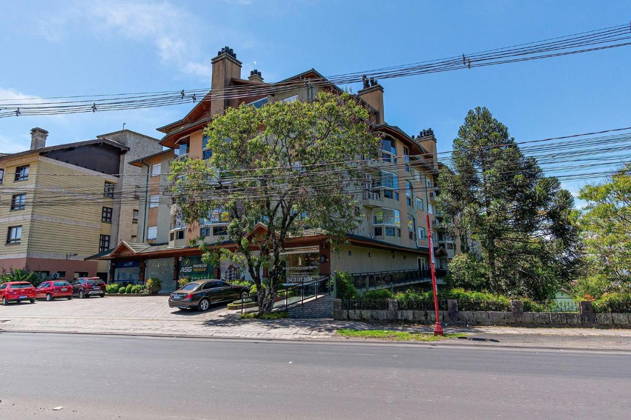 Incrivel Apartamento Lazuli no centro de Canela Exterior foto
